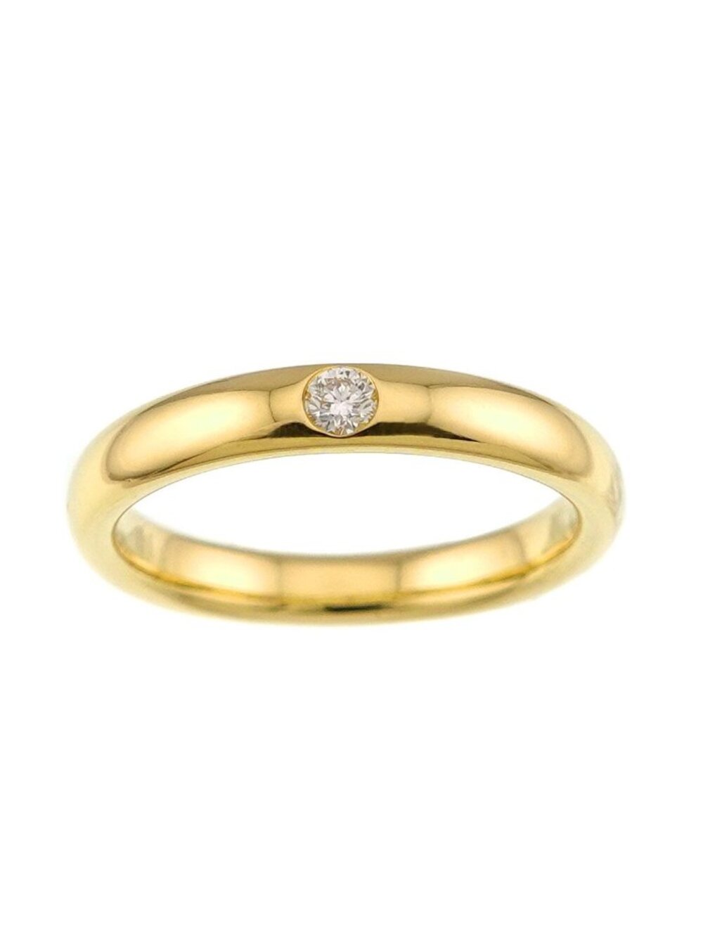 Harry Winston Round Ring Diamond 18k Yellow Gold - Picture 2 of 9